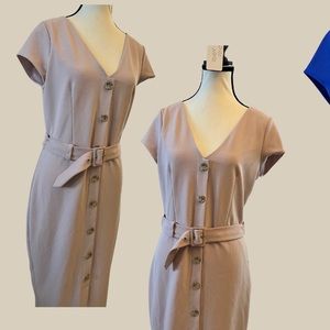 Blush pink express pin up dress